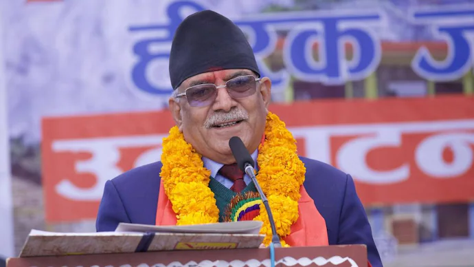 Nepal PM's Pushpa Kamal Dahal. File Photo
