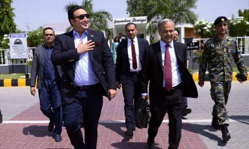 Foreign Minister Bilawal Bhutto-Zardari was all smiles on Thursday as he departed for Goa to attend the Shanghai Cooperation Organisation (SCO) Council of Foreign Ministers meeting. — Photo courtesy: MoFA Twitter